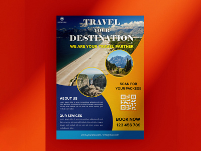 Travel And Tour Flyer Template
