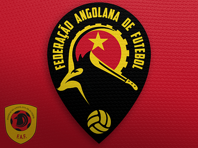 Angola Football african angola crest fifa football logo soccer