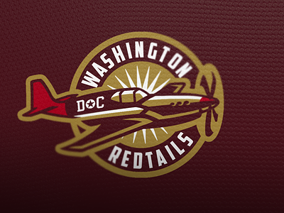 Washington Redtails branding dc football logos nfl redskins sports washington