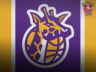 Los Angeles Lakers by Michael Irwin on Dribbble