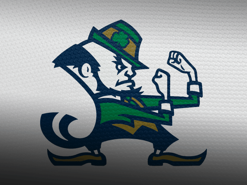 Notre Dame Fighting Irish Update by Mark Crosby on Dribbble