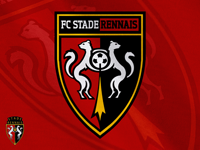 Stade Rennais Crest crest football france french ligue logo soccer sports