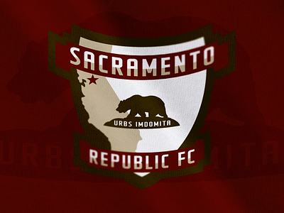 Sacramento Republic FC concept crest football logo soccer sports usl pro