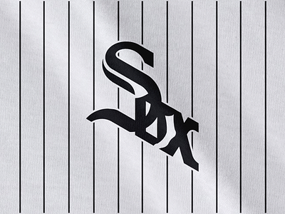 Have another one on me, Chicago. baseball branding chicago logo major league mlb rebrand sox sports white sox