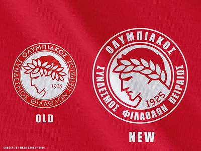 Olympiakos Concept football logo soccer sports