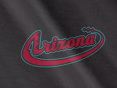 Arizona Diamondbacks Script Concept arizona baseball d backs dbacks mlb