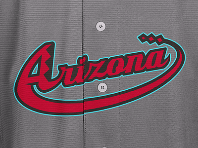 2016 Arizona Diamondbacks Home Uniform by Zach Alvarez on Dribbble