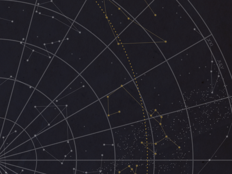 Celestial Planisphere by Mark Crosby on Dribbble