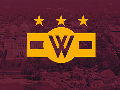 Washington Redtails concept football logo nfl redskins sports washington dc