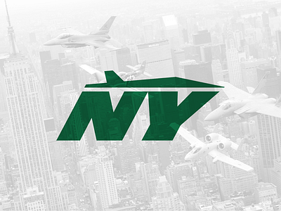 NY Jets - The Football Jet by Helvetiphant™ on Dribbble