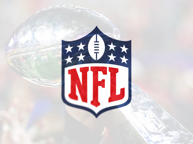 NFL League Logo concept football logo sports
