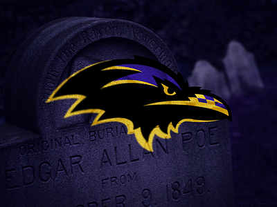 Baltimore Ravens concept football logo nfl sports