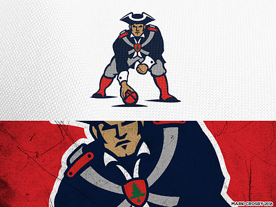 New England Patriots concept football logo nfl sports