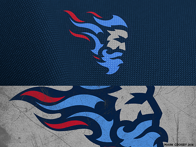 Tennessee Titans 2.0 concept football logo nashville nfl sports