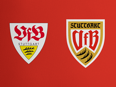 VFB Stuttgart bundesliga crest logo football redesign soccer soccer crest sports stuttgart