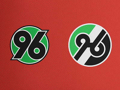 Hannover 96 bundesliga concept crest football hannover logo soccer sports