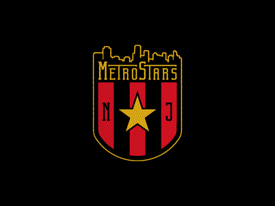 New Jersey Metrostars concept crest football logo mls mlsdev soccer sports