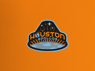 Houston Apollos concept crest design dynamo football logo mls soccer sports