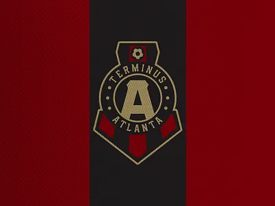 Terminus Atlanta concept crest football logo logos mls soccer sports united