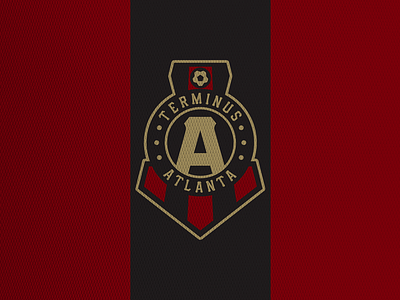 Terminus Atlanta concept crest football logo logos mls soccer sports united