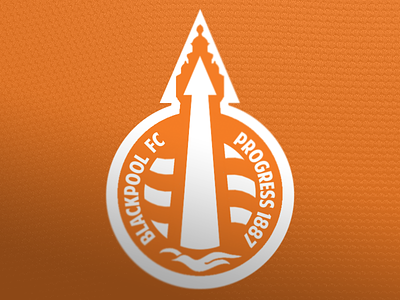 Blackpool FC Concept blackpool branding crest football logos premier league soccer sports