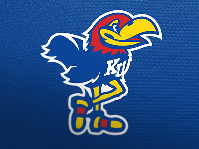 Rock Chalk Jayhawk by Mark Crosby on Dribbble