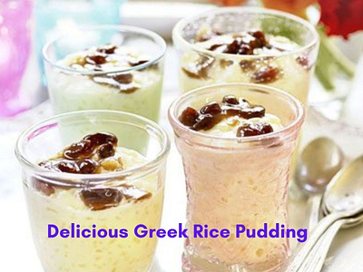 Best Greek Rice Pudding Recipe - gyrojim