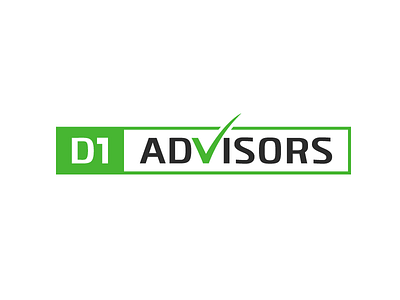 Logo D1 ADVISORS app design fox guide illustrations logo logotype mark os shape style visual