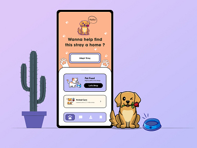 A Stray Adaption App Concept