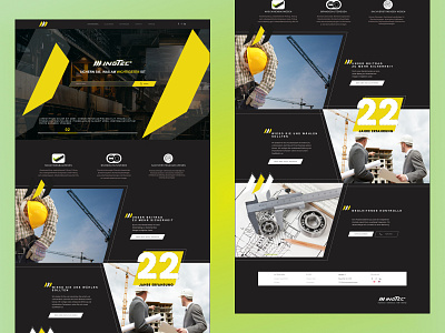Dark themed Landing page concept black black and yellow dark dark theme design graphic design illustration landing page typography ui ux yellow