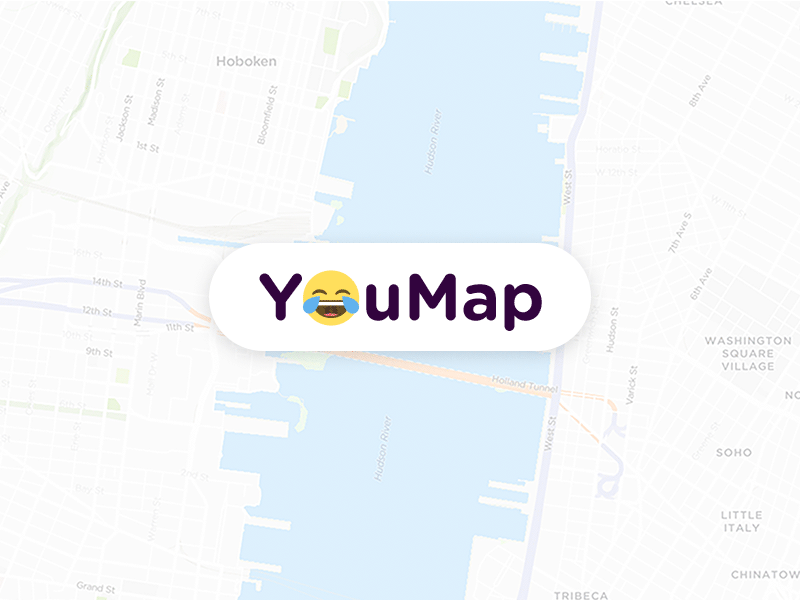 YouMap - Animated Brand animation app branding design identity illustration ios logo logotype map motion