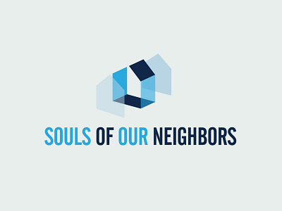 Souls of Our Neighbors Logo branding design logo typography