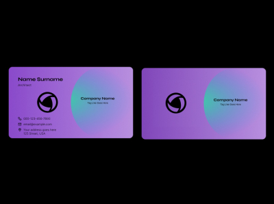 Business card by Iulia on Dribbble