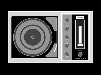 Garrard Electrophonic G-2661 electrophonic garrard modular player record stereo vintage vinyl