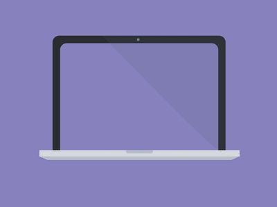 Laptop Flat Design design flat icons illustration laptop sketch