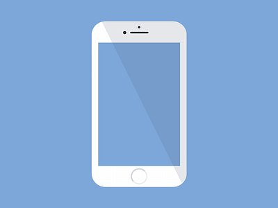 Flat Phone Design by Sunita Christiansen on Dribbble