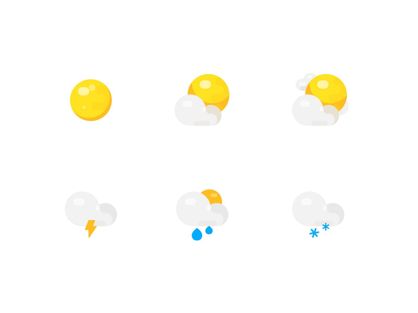 Weather icon 100days app ui icon icons ui weather weather icon weather icons 天气 天气图标 插画