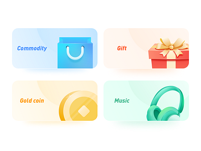 Icon 100days app app ui coin commodity design gift headset icon illustration music ui 商品 图标 图标设计 插画 礼物 耳机 金币 音乐
