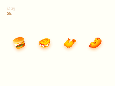 Food icons bread and butter food food app food icons hamburger hotdog buns icon shrimp stick 图标 汉堡包 热狗包 食物