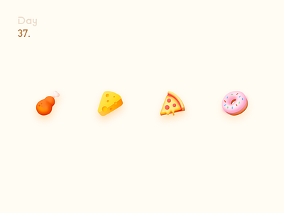 Food icon cheese doughnut drumsticks food food app food icon icon pizza 图标 奶酪 披萨 甜甜圈 食物图标 鸡腿