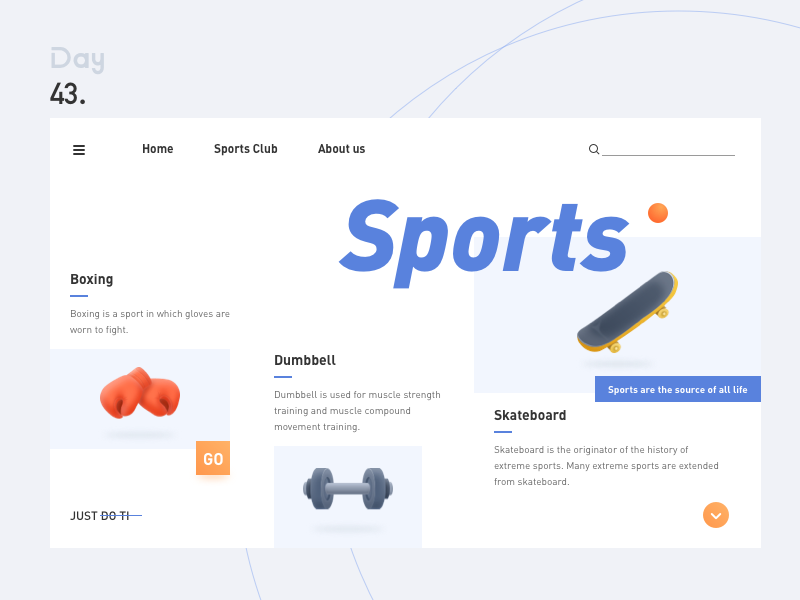 sports by JackYuu on Dribbble