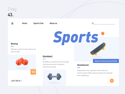 sports boxing card design dumbbell icon interface skateboard sport sports ui 哑铃 拳击手套 滑板 运动