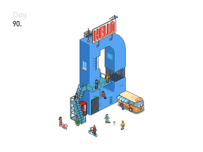 Pixel—D 100days illustration pixel 像素 像素画 插画