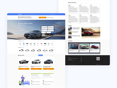 Auto trading platform design ui uidesign ux website
