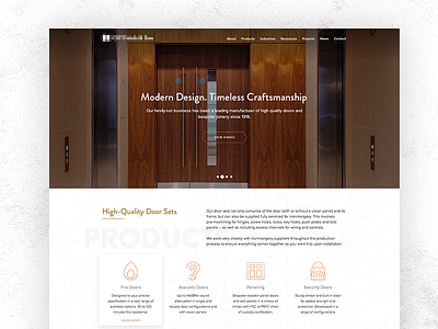 Timeless craftsmanship craftsmanship doors friendly heritage veneer warm web design
