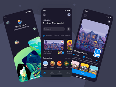 Travel App Design