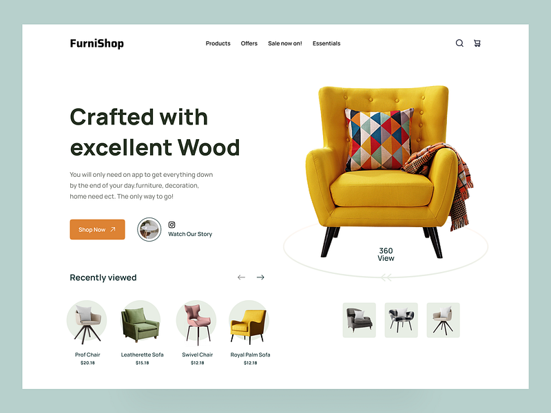 furniture-web-header-by-imran-hossain-zihad-on-dribbble