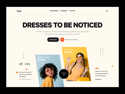 Fashion website apparel clothes clothing design e commerce fashion fashion store home page hype beast landing page lookbook online shop streetwear style ui ux web web design website website design