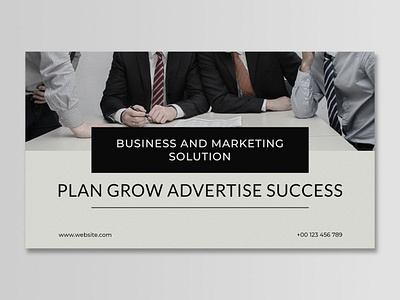 Business Marketing Banner Template