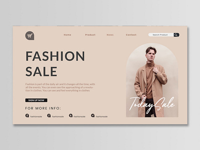 Fashion Marketing Banner Template element